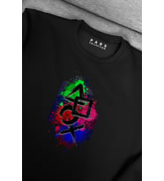 PARS BALCK EDITION GAMER UNISEX DİJİTAL BASKILI SWEATSHIRT (Siyah)