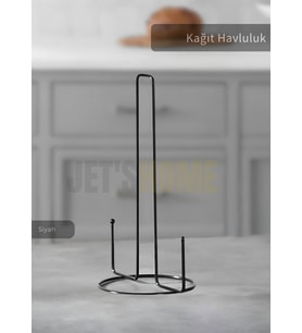 Kağıt Havluluk Paslanmaz Peçetelik Çelik Banyo Havluluk Düzenleyici Siyah