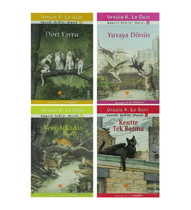 Kanatlı Kediler Masalı 4 Kitap Set   (Dört Yavru, Yuvaya Dönüş, Yeni Arkadaş, Kentte Tek Başına)
