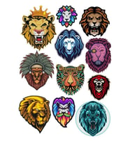 Aslan Sticker Set-2 11 Parça Telefon, Tablet, Defter, Laptop Sticker