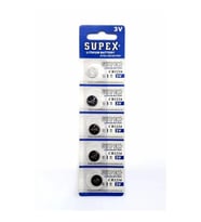 Supex CR1216-C5 3V Lityum Düğme Pil 5'li Paket
