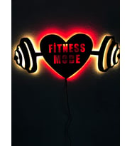 Fitness Mode Led Işıklı Tablo