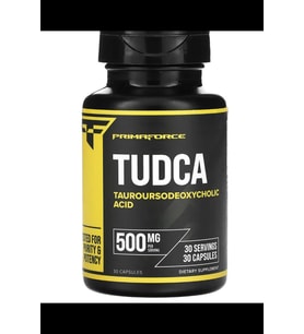 Primaforce TUDCA 500 mg, 30 Capsules. Tr Tek Yetkili SATICISI OZELSPORCUGIDALARI'DIR 3639 (Renksiz)