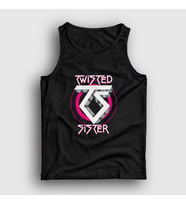Presmono Unisex Siyah Logo Twisted Sister Atlet 179877tt