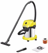  Karcher S V-17/4/20 (YSY) WD 3 EU ÇELİK KAZAN ISLAK KURU ELEKTRİKLİ SÜPÜRGE