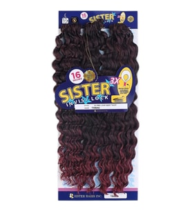 Afro Daası /Siyah Kızıl Ombreli 1B/BG