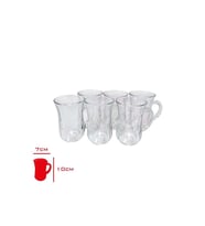 Bardak Kulplu 6 Li Istikane Mug Royaleks-81674