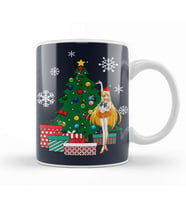Sailor Moon Venus Around The Christmas Tree Sailor Moon Kupa Bardak Porselen