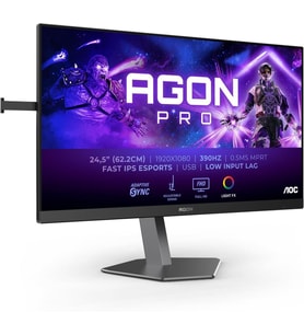 AOC AGON Pro AG256FS 24.5" 0.3 ms Full HD Pivot IPS 390 Hz Oyuncu Monitörü Teşhir