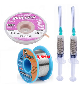 Mechanic Lehim Teli 63sn/37pb Uyumlu Flux %1-3 40gr 05mm Cp2015-2,0 Set1