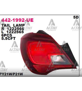Esse Otomotiv Dış Corsa E 15- Sol Stop Lambası - DPO-442-1992L-UE - 1222565