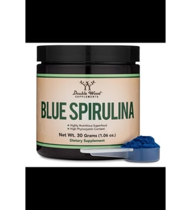 Double Wood Blue Spirulina 30gr.Tr Tek Yetkili SATICISI OZELSPORCUGIDALARI'DIR 3941 (Renksiz)