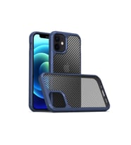 Apple iPhone 11 Uyumlu Kılıf Zore İnoks Kapak (Mavi)