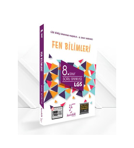 Karekök Yayınları Yeni Müf. Karekök Güncel 8.Sınıf LGS Fen Bilimleri Soru Bankası (Çok Renkli)