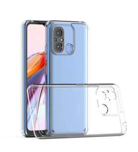 Xiaomi Redmi 12C Kılıf Full Şeffaf Sararmaz Kapak (Renksiz)