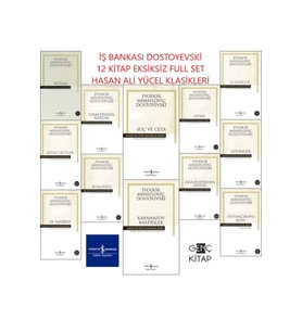Ş Bankası Dostoyevski 12 Kitap Set Hasan Ali Yücel Klasikleri Suç Ve Ceza-karamazov-yeraltından