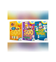 Çocuk Gezegeni 500 Etkinlik Aktivite 3 Kitap Eğitici Öğretici ve Zeka Geliştirici