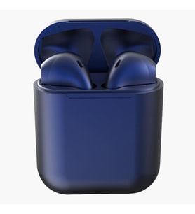 Inpods 12 TWS Stereo Kablosuz Kulaklık HD Mini Akıllı Bluetooth Kablosuz Lacivert
