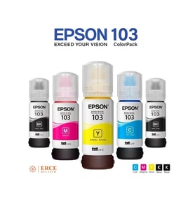 Epson 103 C13T00S34A Multipack +1 Siyah Mürekkep Seti