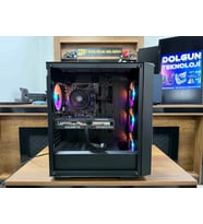 AMD Ryzen 5 5600 16GB 512GB SSD RTX4060 8GB A520M 550W Toplama Kasa (İKİNCİ EL)