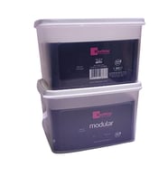 Geseus Moonstar Süzgeçli Peynir Saklama Kabı 2 Lt X 2ADET BPA FREE-MS06