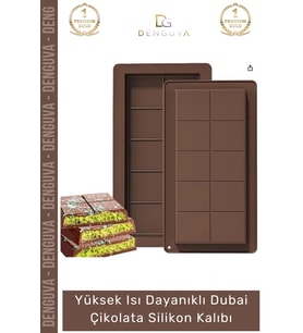 #ÇikolataKalıbı Esnek Kaliteli Profesyonel Mutfak Tasarım Isı Dayanıklı Dubai Çikolata Silikon Kalıb