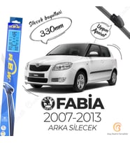 RBW Arka Silecek Skoda Fabia 2007-2013 ile uyumlu (Siyah)
