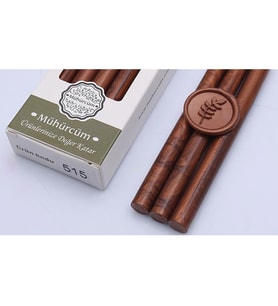 Mühür Mumu Çubuk 11mmx120mm 10 lu Paket Model: 515 BRONZ