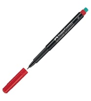 FABER CASTELL ASETAT KALEMİ (S) KIRMIZI