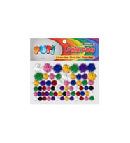 PUTİ POM POM KARIŞIK METALİK  10MM 20MM 30MM