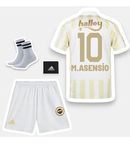 M.Asensio-10 Fênerbahçe 26-27 Yeni Sezon Çocuk Futbol Forması - 4'lü Set
