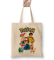 Pokemon Hepsi Bez Çanta Uzun Saplı