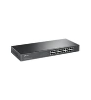 TP-Link TL-SF1024D, 24-Port 10/100Mbps Masaüstü/Rackmount Switch (Siyah)