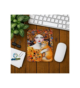 Kedi Annesi Baskılı Oyuncu Mousepad 0113