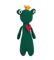 Amigurumi Organik Oyuncak-Uyku Arkadaşı Kurbağ-Örme Kurbağ-Örme Bebek