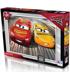 Mey İthalat® Ks Games Cars Puzzle 100 Parça CR.714-1