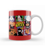 Bt21 Halloween Kupa Bardak Porselen