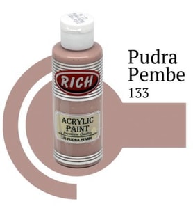 Rich Master Akrilik Boya 120 cc. 133 Pudra Pembe 