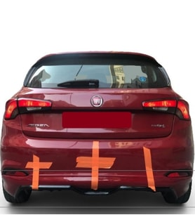 🚘 Fiat Egea HB Arka Ek (Plastik) – Dayanıklı ABS Malzeme, Sportif ve Şık Tasarım, Kolay Montaj (Standart)
