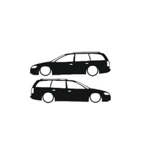 Otomobil Tasarım Oto Sticker Model 21 Siyah 16*6 Cm