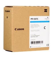Tonersepeti Canon PFI-307C Orjinal Mavi Kartuş