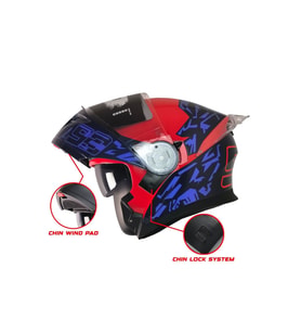 Motosiklet Çene Açılır Kask Ece 22.06 Sertifikalı Güneş Vizörlü Yeni Sezon Kurye Motor Kaskı (Çok Renkli)