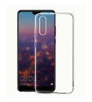 Huawei P20 Uyumlu Kılıf Zore Süper Silikon Kapak (Renksiz)