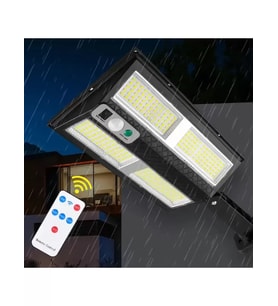 Hareket Sensörlü IP65 Güneş Enerjili LED Spot Kumandalı (5343)