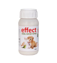 Di-Ar ULTRA KEDİ ve KÖPEKDE KENE BİT PİRE ÖNLEYEN KATKISIZ DOĞAL DİATOM TOPRAK 100 GR EFFECT  EDDT-100