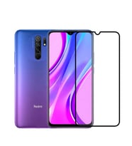 Xiaomi Redmi 9 Uyumlu Zore Kenarları Kırılmaya Dayanıklı Cam Ekran Koruyucu