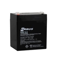 Orbus ORB12-5 12 Volt 5 Amper Kuru Akü (90x70x101 Mm) (Siyah)