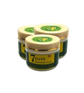 Süper 7 Days Slimming Cream 100 ml Vücut Bakım Kremi Zencefil Mucizesi 3 Adet