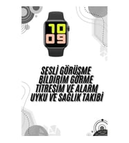 Mey İthalat® Yeni Nesil En Çok Tercih Edilen Akıllı Saat Müzik Dinleme Tema Değiştirme Çağrı Cevapla