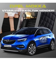 Opel Mokka Siyah Renk Tay Tüyü Cepli & Terletmez Sırtlı Oto Koltuk Minder Seti - Koltuk Koruma Kılıfı (ÖN & ARKA TAM SET)